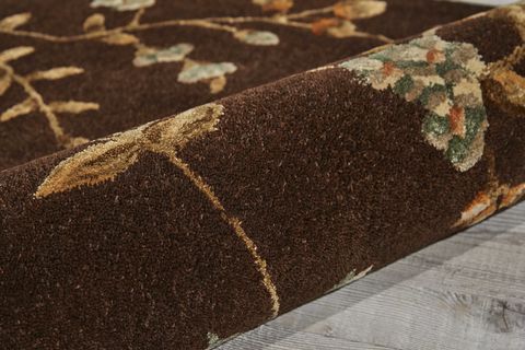 Nourison MODERN ELEGANCE Brown Runner 23 X 80 Area Rug 99446044686 805-101018 Image 4