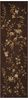 Nourison MODERN ELEGANCE Brown Runner 23 X 80 Area Rug 99446044686 805-101018 Thumb 0
