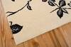 Nourison Modern Elegance Black 56 X 75 Area Rug  805-101025 Thumb 1