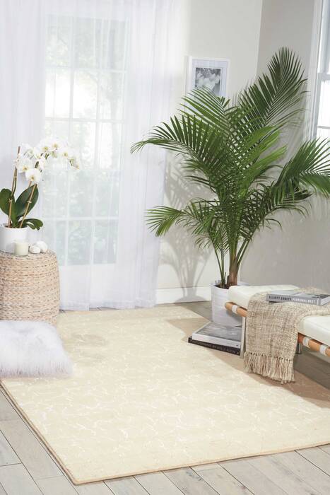 Nourison Nepal White 53 X 75 Area Rug 805-101030 Image 3