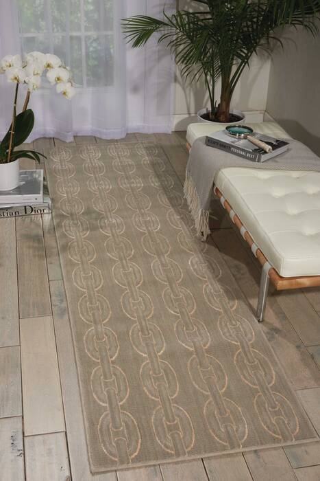 Nourison Nepal Grey Runner 23 X 80 Area Rug 805-101043 Image 3