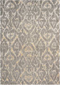 Nourison Nepal Grey Rectangle 2x3 ft Lucxelle Carpet 101080