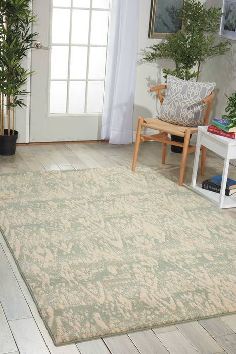 Nourison Nepal Green 53 X 75 Area Rug 805-101103 Image 3