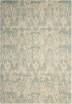 Nourison Nepal Green Rectangle 5x7 ft Lucxelle Carpet 101103