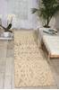 Nourison Nepal Beige Runner 23 X 80 Area Rug  805-101106 Thumb 3