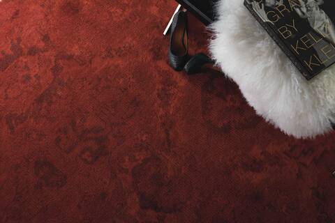 Nourison Nightfall Red 79 X 99 Area Rug 805-101133 Image 2