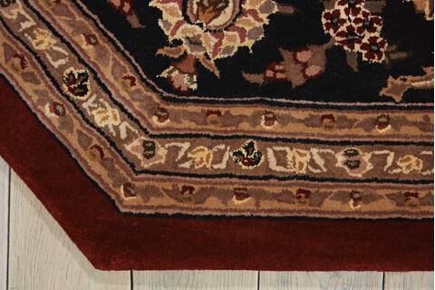 Nourison Nourison 2000 Red Octagon 100 X 100 Area Rug 805-101156 Image 1
