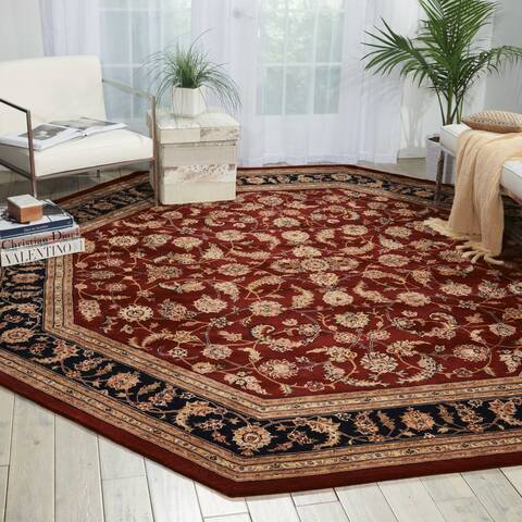 Nourison Nourison 2000 Red Octagon 100 X 100 Area Rug 805-101156 Image 3