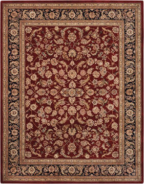 Nourison Nourison 2000 Red Rectangle 8x10 ft Wool Carpet 101167