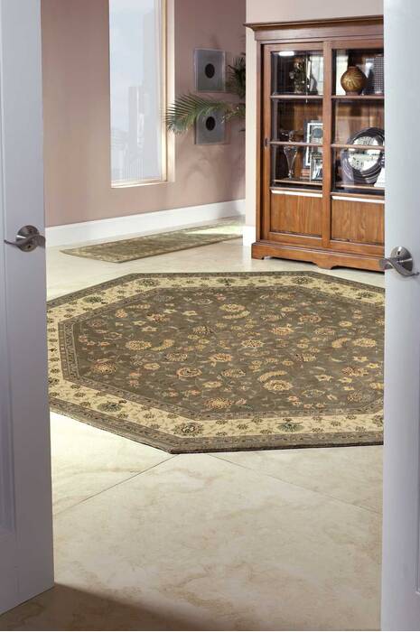 Nourison Nourison 2000 Green Octagon 100 X 100 Area Rug 805-101171 Image 3