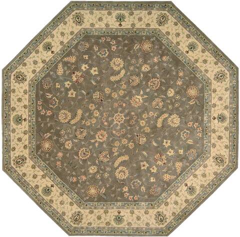 Nourison Nourison 2000 Green Octagon 100 X 100 Area Rug 805-101171 Image 0