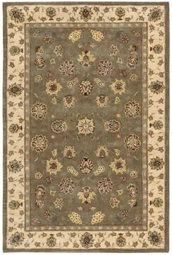 Nourison Nourison 2000 Green Rectangle 4x6 ft Wool Carpet 101177