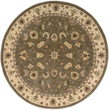 Nourison Nourison 2000 Green Round 4'0" X 4'0" Area Rug  805-101178