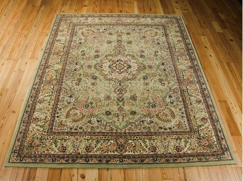 Nourison 2000 Green 86 X 116 Area Rug 99446899644 805-101212 Image 2