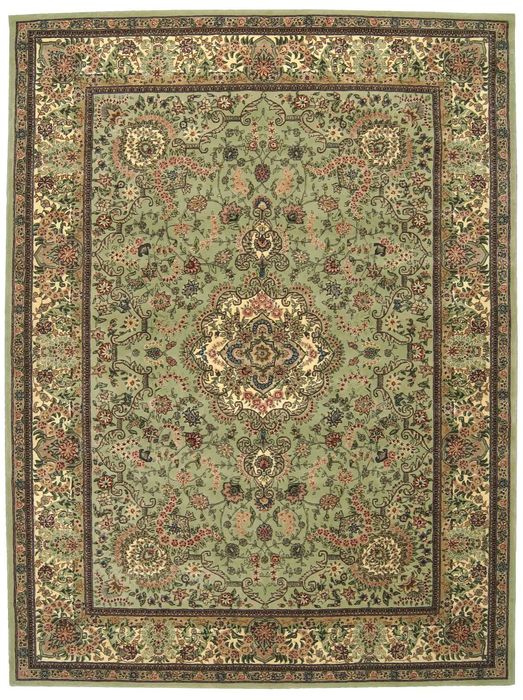 Nourison 2000 Green 86 X 116 Area Rug 99446899644 805-101212 Image 0