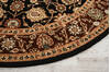 Nourison Nourison 2000 Black Round 60 X 60 Area Rug 805-101234 Thumb 4