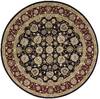 Nourison Nourison 2000 Black Round 60 X 60 Area Rug 805-101234 Thumb 0