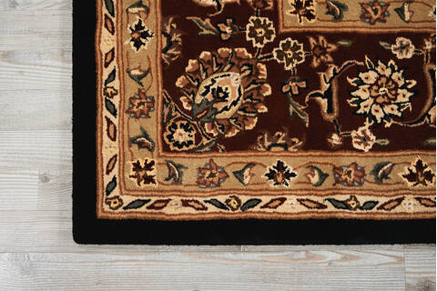 Nourison Nourison 2000 Black 79 X 99 Area Rug 805-101236 Image 1