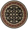 Nourison Nourison 2000 Black Round 80 X 80 Area Rug 805-101237 Thumb 0