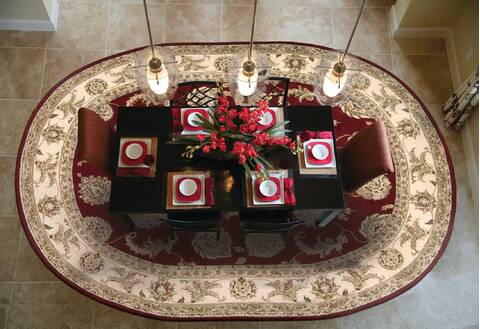 Nourison Nourison 2000 Red Round 40 X 40 Area Rug 805-101245 Image 3