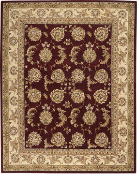 Nourison Nourison 2000 Red Rectangle 8x10 ft Wool Carpet 101249