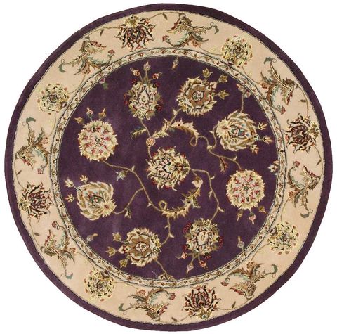 Nourison 2000 Purple Round 40 X 40 Area Rug 99446492197 805-101258 Image 2