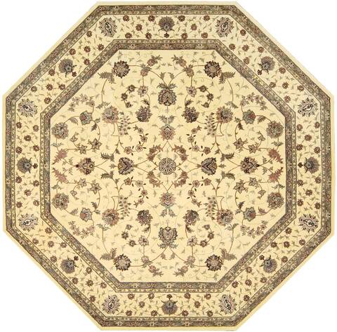 Nourison Nourison 2000 Beige Octagon 100 X 100 Area Rug 805-101266 Image 0