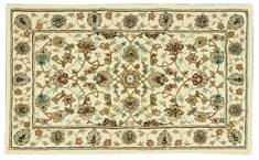 Nourison Nourison 2000 Beige Rectangle 2x4 ft Wool Carpet 101271