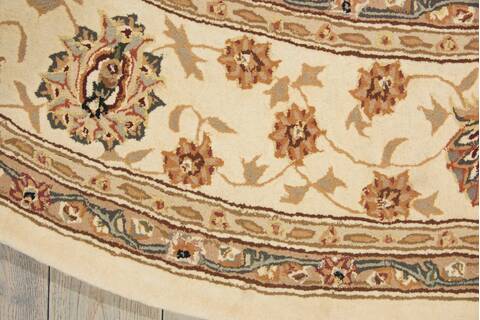 Nourison Nourison 2000 Beige Round 40 X 40 Area Rug 805-101273 Image 1