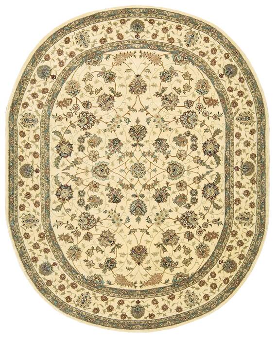 Nourison Nourison 2000 Beige Oval 76 X 96 Area Rug 805-101276 Image 0
