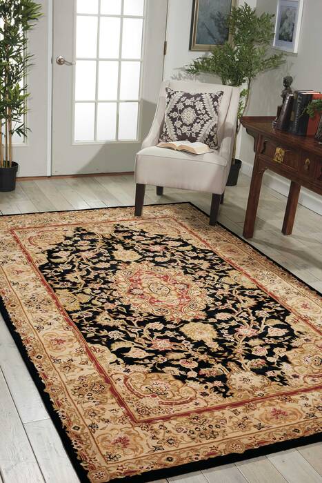 Nourison Nourison 2000 Black 120 X 150 Area Rug 805-101282 Image 3