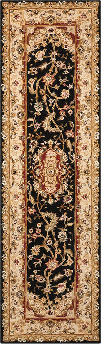 Nourison Nourison 2000 Black Runner 23 X 80 Area Rug 805-101284 Image 0