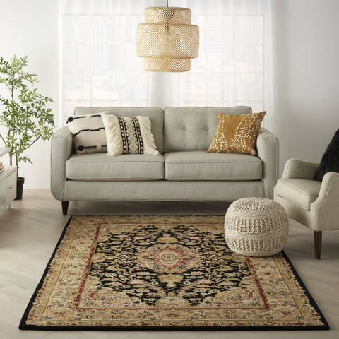 Nourison Nourison 2000 Black 39 X 59 Area Rug 805-101287 Image 3