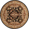 Nourison Nourison 2000 Black Round 40 X 40 Area Rug  805-101288 Thumb 0