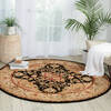 Nourison Nourison 2000 Black Round 60 X 60 Area Rug 805-101290 Thumb 3