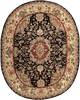 Nourison Nourison 2000 Black Oval 76 X 96 Area Rug  805-101291 Thumb 0