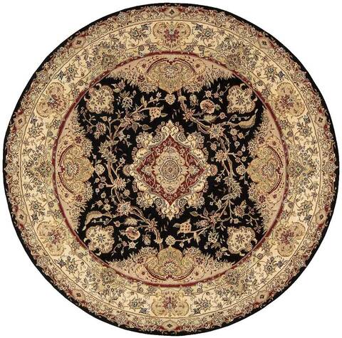 Nourison Nourison 2000 Black Round 80 X 80 Area Rug 805-101293 Image 0