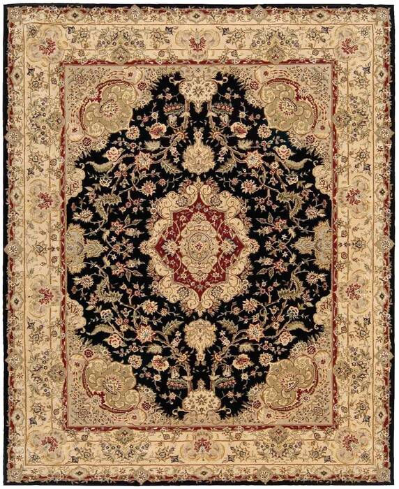 Nourison Nourison 2000 Black 99 X 139 Area Rug 805-101295 Image 0