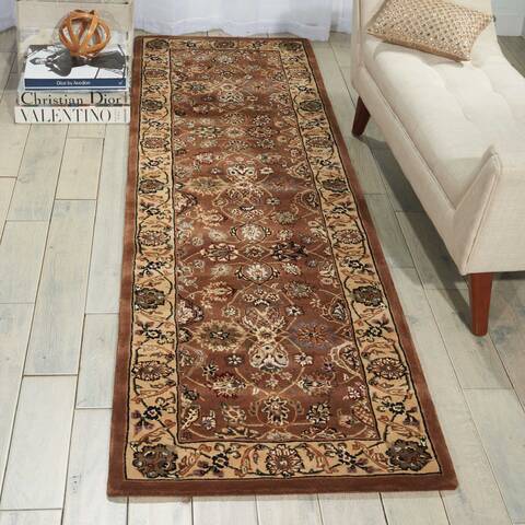 Nourison Nourison 2000 Beige Runner 26 X 120 Area Rug 805-101324 Image 3