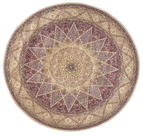 Nourison 2000 Purple Round 80 X 80 Area Rug 99446073600 805-101373 Image 0