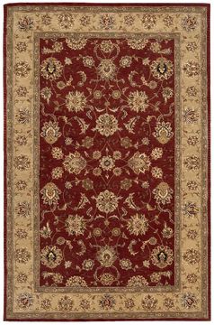 Nourison 2000 Brown Rectangle 8x10 ft Wool Carpet 101387