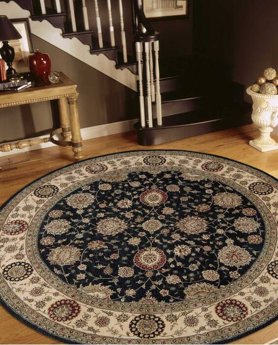 Nourison Nourison 2000 Blue Oval 76 X 96 Area Rug 805-101413 Image 3