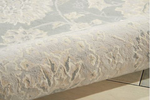 Nourison 2000 Grey Oval 76 X 96 Area Rug 99446280602 805-101426 Image 3