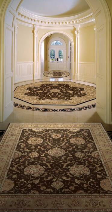 Nourison Nourison 2000 Brown Octagon 100 X 100 Area Rug 805-101446 Image 3