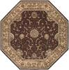 Nourison Nourison 2000 Brown Octagon 100 X 100 Area Rug 805-101446 Thumb 0
