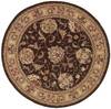 nourison_2000_collection_wool_brown_round_area_rug_101453