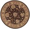 Nourison Nourison 2000 Brown Round 40 X 40 Area Rug  805-101453 Thumb 0