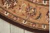 Nourison Nourison 2000 Brown Round 80 X 80 Area Rug 805-101458 Thumb 1