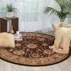 Nourison Nourison 2000 Brown Round 80 X 80 Area Rug 805-101458 Thumb 3
