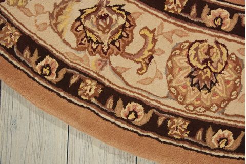 Nourison 2000 Beige Round 60 X 60 Area Rug 99446688019 805-101468 Image 2